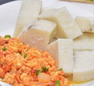Boiled Yam