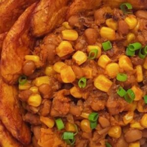 Beans and Corn porridge