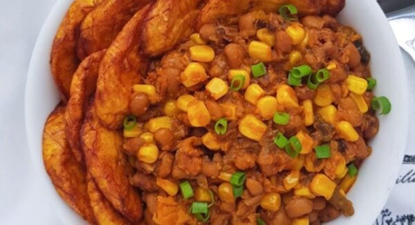 Beans and Corn porridge