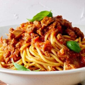 Spaghetti with Sauce